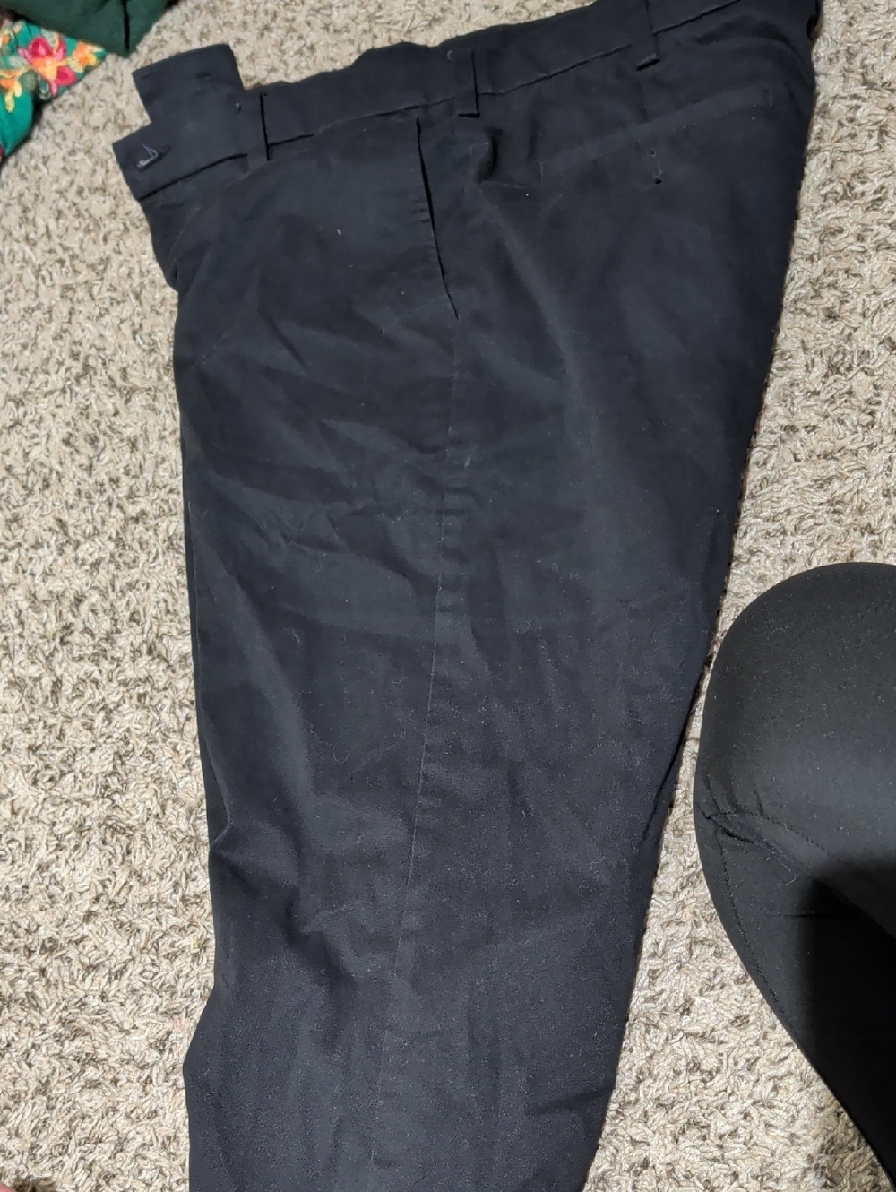 croft & barrow Men's Black Dress Pants